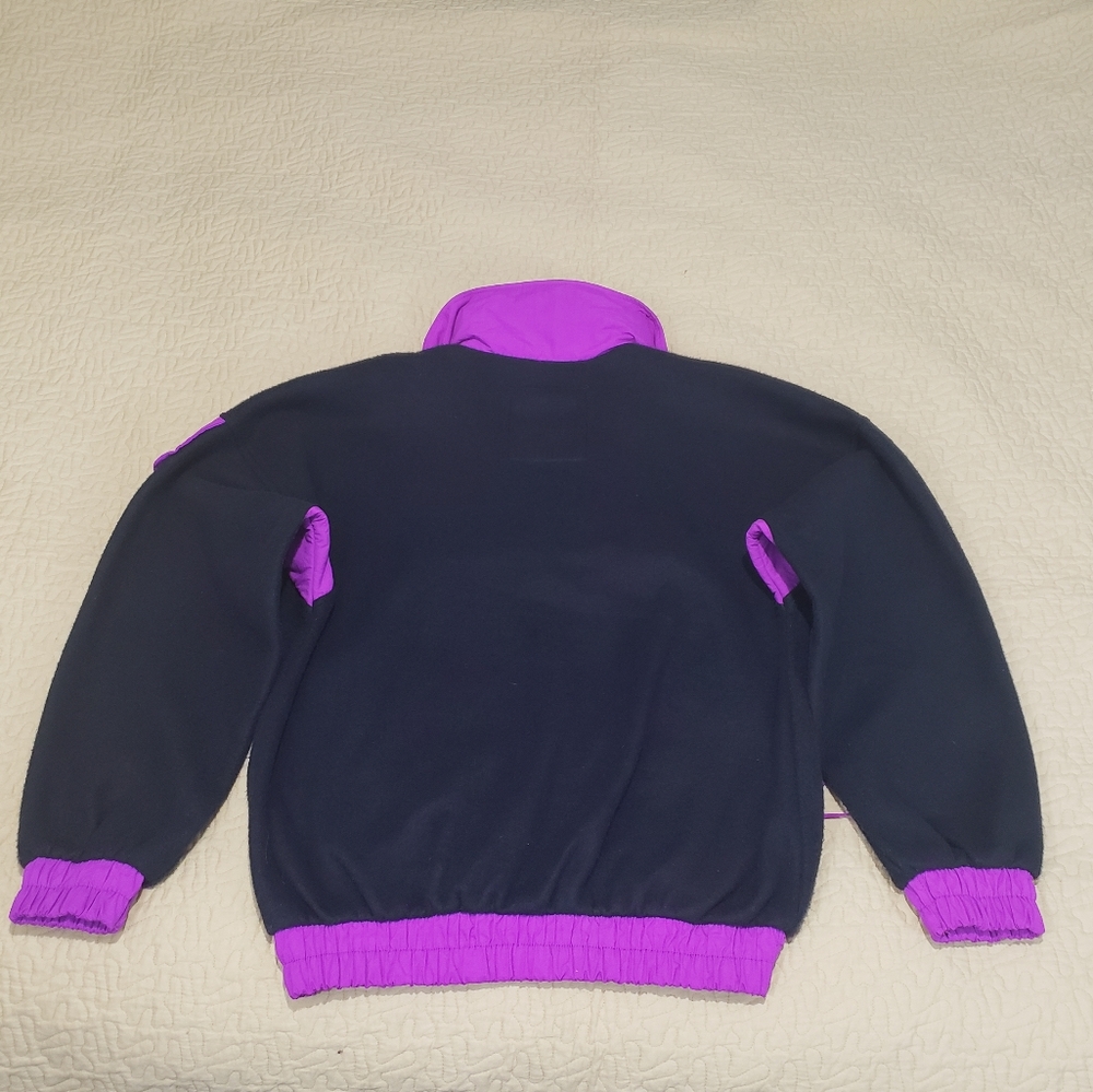Vintage Hot Music fleece pull over jacket size S - Picture 6 of 6